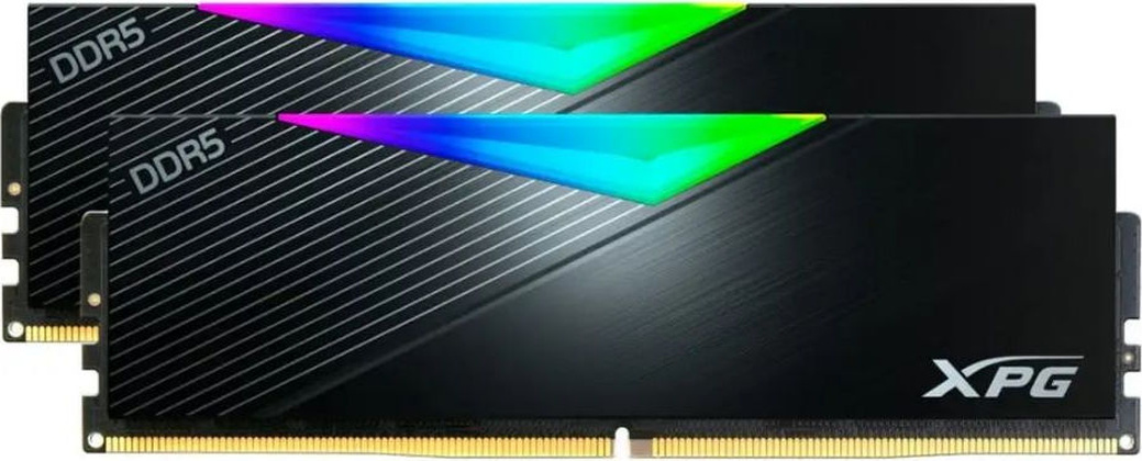 Модуль памяти DDR5 7200Mhz - 32Gb (2x16Gb) "AData" [AX5U7200C3416G-DCLARBK]
