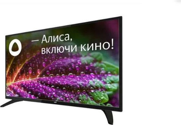 Телевизор 43" LCD "Leff" [43F550T]; Full-HD (1920х1080), Smart TV