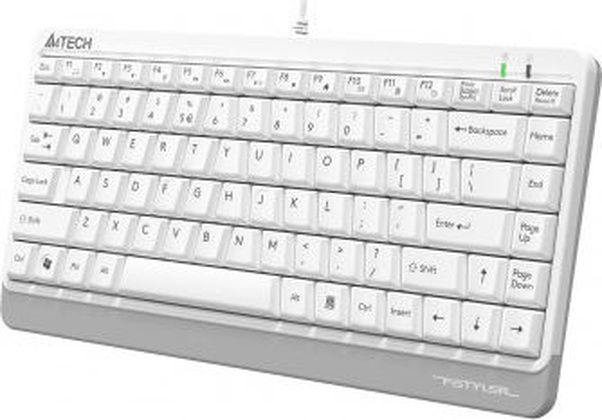 Клавиатура A4Tech "Fstyler FKS11" <White>, USB