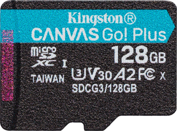 Карта памяти microSDXC 128Gb "Kingston" [SDCG3/128GBSP] Class 10 UHS-I U3