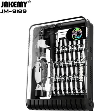 Набор инструментов "Jakemy" JM-8189A (32 шт) 