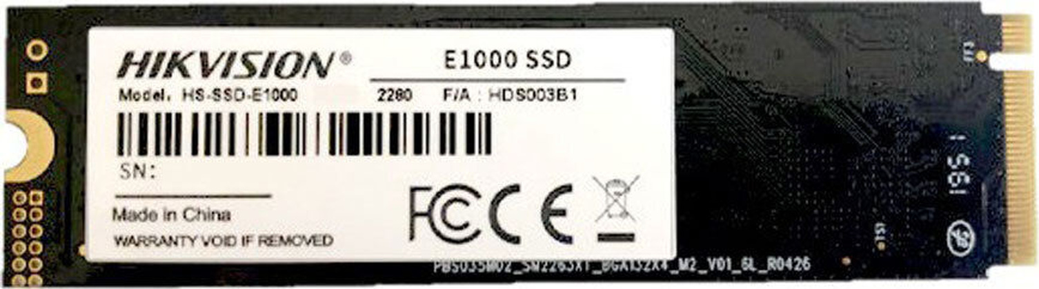 SSD 512 Гб Hikvision E1000 (HS-SSD-E1000-512G)