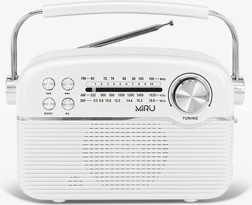 Радиоприемник "Miru" [SR-1024] <White>