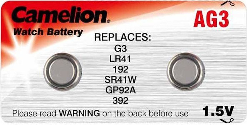 Батарейка Camelion AG3-BP10 LR41
