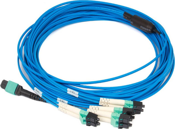Кабель "HPE" [K2Q47A] MPO to 4 x LC 15m Cable