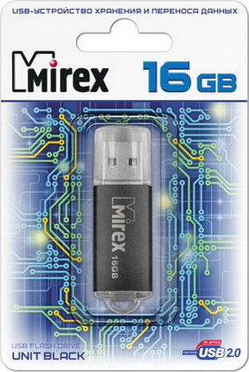 Накопитель USB 2.0 16 Гб Mirex 13600-FMUUND16