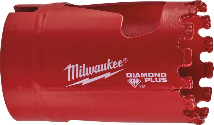 Коронка алмазная "Milwaukee" [49565620] Diamond Plus 32мм 5/8"x18
