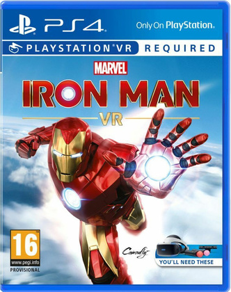 Игровой диск для Sony PS4 Marvel’s Iron Man VR [711719942702] RU ver.
