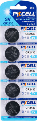 Батарейка PKCELL CR2430-5B CR2430