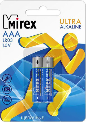 Батарейка Mirex LR03-E2 AAA (LR03)