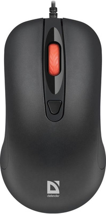 Мышь Defender "Omega MB-522" [52522] <Black>, USB