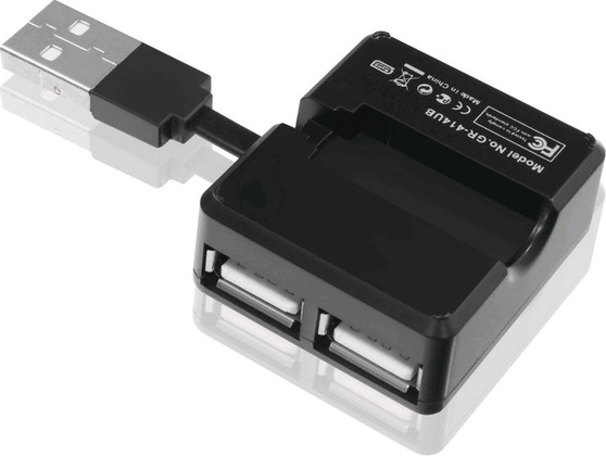 Разветвитель USB Ginzzu GR-414UB