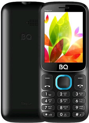 Мобильный телефон "BQ" [BQ-2440] Step L+ <Black/Blue> Dual SIM
