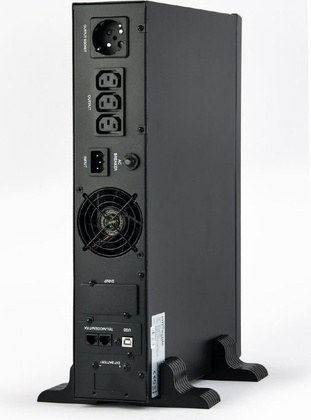 ИБП Gembird [EG-UPSRACK-10] 1000VA/800W, 4 розетки (евро+ IEC320-C13)