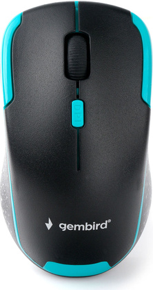 Мышь Gembird [MUSW-410] <Black/Blue>