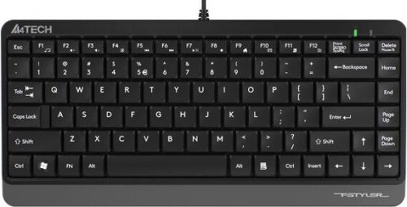 Клавиатура A4Tech "Fstyler FK11" <Black/Grey>, USB