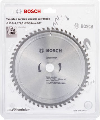 Диск пильный 190х20 мм 54 зуб "Bosch" [2.608.644.390], универсальный