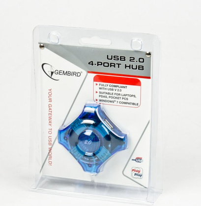 Разветвитель USB Gembird UHB-C224