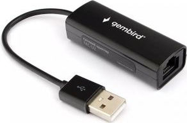 Сетевая карта USB 2.0 "Gembird" [NIC-U4] 10/100Mbps