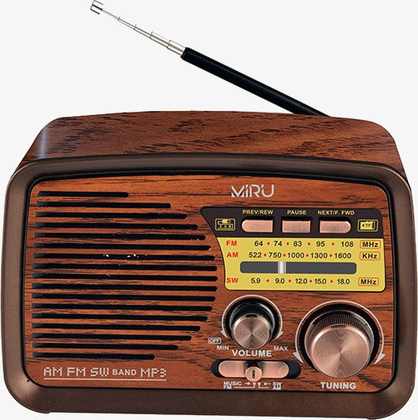Радиоприемник "Miru" [SR-1027] <Brown>