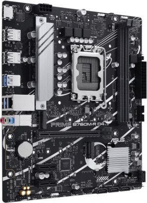 Мат.плата Asus PRIME B760M-R D4 (Intel B760), mATX, DDR4, HDMI [S-1700]