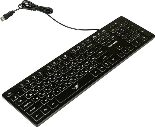 Комплект (клавиатура+мышь) Dialog [KMGK-1707U], <Black>, USB