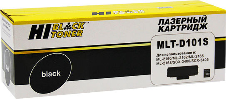 Тонер-картридж "Hi-Black" [MLT-D101S] с чипом для Samsung ML-2160/2165/SCX-3400/3405
