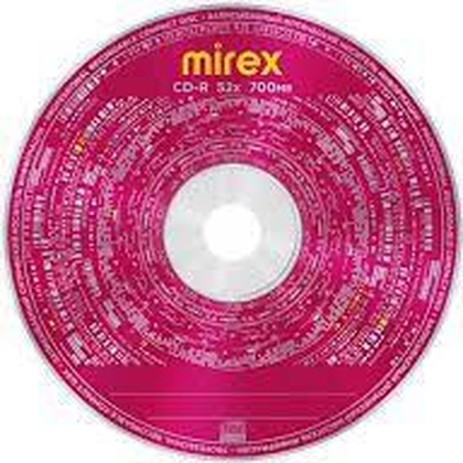CD-R [ 50 шт. туба ] Mirex Brand 52x /700Mb/80min; UL120052A8T; bulk 