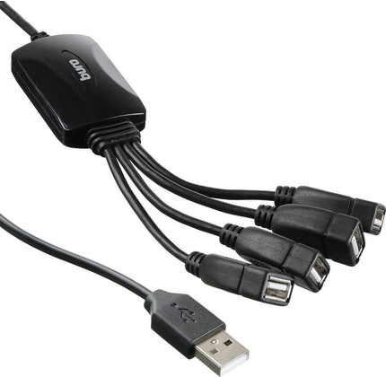 Разветвитель USB BURO BU-HUB4-0.3-U2.0