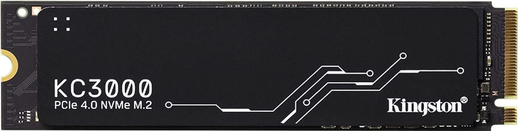 Накопитель SSD M.2 PCI Exp. 3.0 x4 -2TB Kingston [SKC3000D/2048G]
