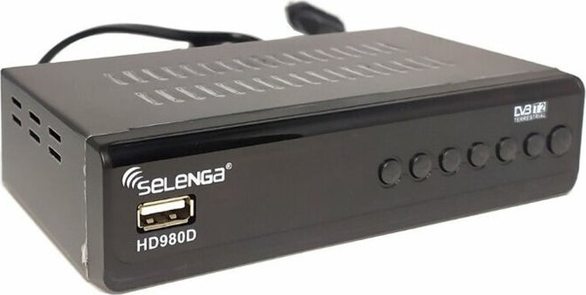 Приемник цифрового ТВ "Selenga" [HD980D] черный