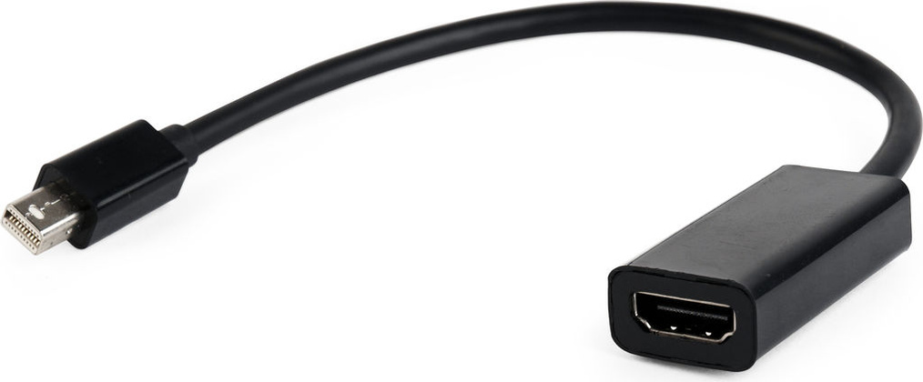 Переходник miniDisplayPort(папа) --> HDMI(мама) "Gembird" [A-mDPM-HDMIF-02] <Black>