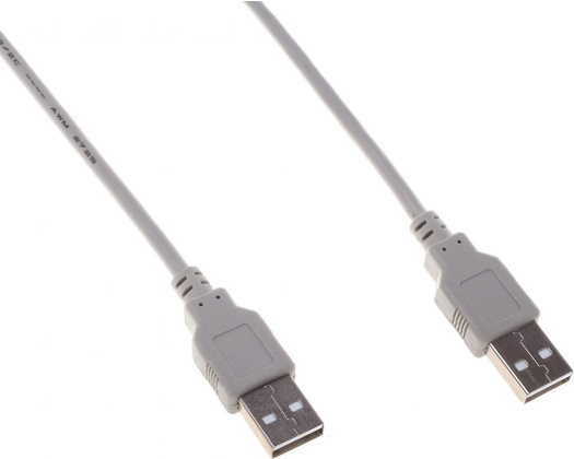 Кабель USB A - A (3м) "Buro" [BHP RET USB_AM30] <Grey>