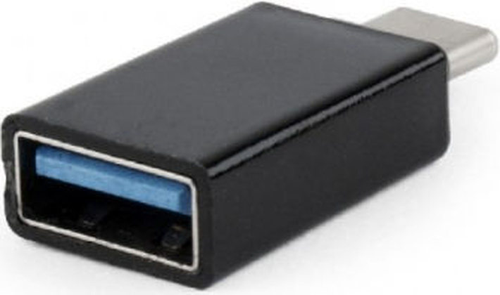 Переходник USB Type-C --> USB 2.0 Type-A "Gembird" [A-USB2-CMAF-01] <Black>