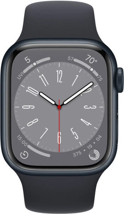 Умные часы "Apple" Watch Series 8 41mm [MNU73LL/A] <Midnight>
