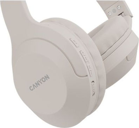 Гарнитура "CANYON" [CNS-CBTHS3BE] <Beige>, Bluetooth