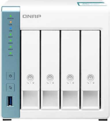 Сетевой дисковый массив (NAS) "Qnap" D4 (Rev. B)