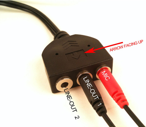 Удлинитель кабеля Stereo 3,5мм; длина 1,0м "Gembird" [CC-MIC-1]