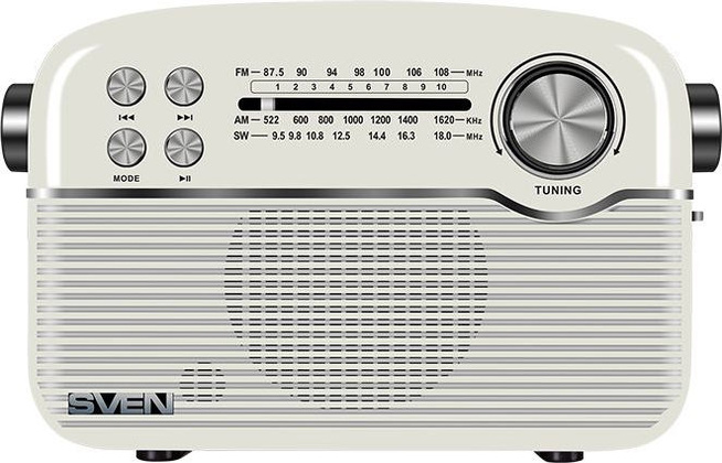 Радиоприемник "SVEN" [SRP-500] <White>