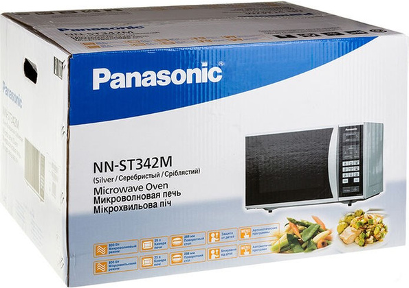 Микроволновая печь "Panasonic" [NN-ST342MZPE] <Silver>