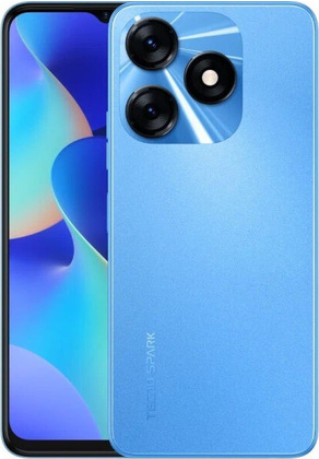 Мобильный телефон "Tecno" [Spark 10] 4Gb/128Gb <Meta Blue> Dual Sim