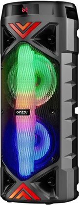 Портативная акустика - "Ginzzu" [GM-236] <Black> Bluetooth