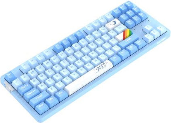 Клавиатура Dareu "A87X", <Blue-White>; USB