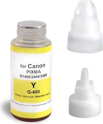 Чернила Revcol [GI-490] для Canon G1400/G2400/G3400, 70 мл <Yellow>, 128938