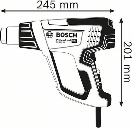 Фен технический Bosch GHG 20-63 (0.601.2A6.201)