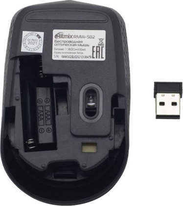 Мышь Ritmix [RMW-502] <Black> USB