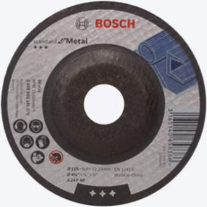Круг обдирочный 115х6х22.23мм "Bosch" [2.608.603.181]