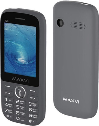 Мобильный телефон "Maxvi" [K20] <Grey> Dual Sim