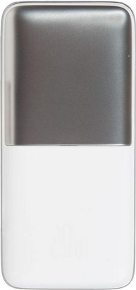 Батарея резервного питания "Baseus" [PPBD040202] <White>; 10000 mAh, 20W + кабель
