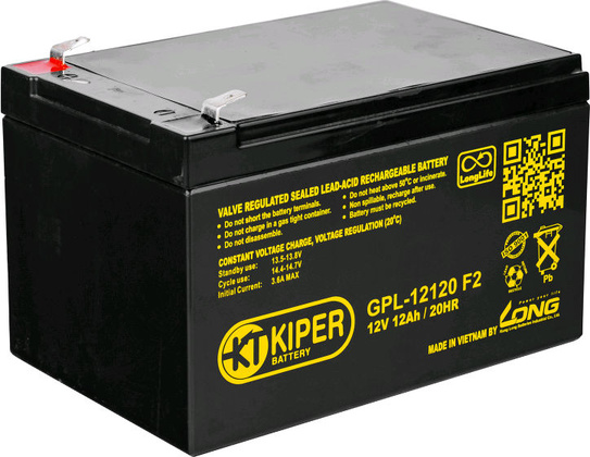 Аккумулятор Kiper GPL-12120 12 Аh